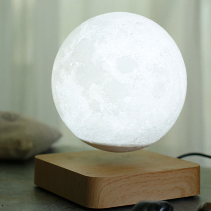 Magnetic Levitation Moon Light 3D Printing Levitating Mid-Autumn Moon Light Creative Custom Gift Original Supply